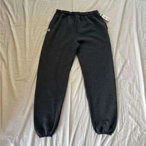 NWT dark grey Russell Athletic cuffed sweatpants Men’s XL